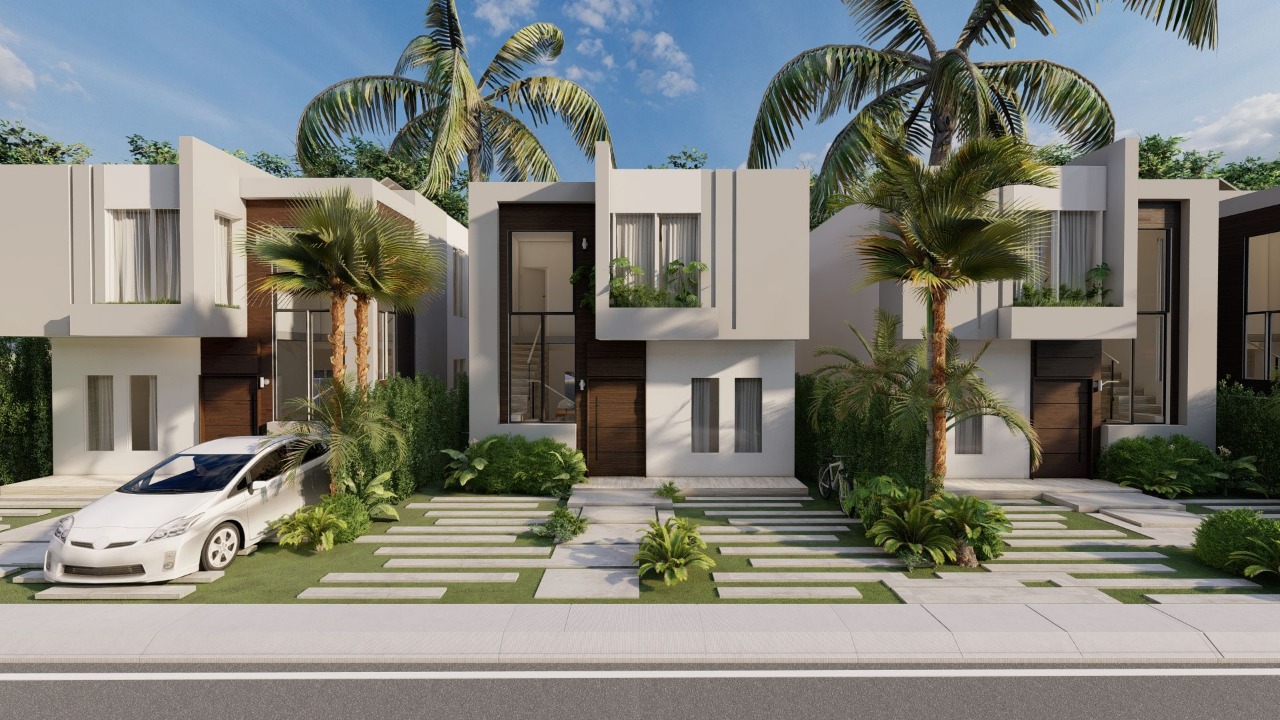 Eco Avalon, villas en complejo cerrado en Punta Cana