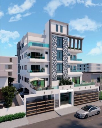 Proyecto moderno de apartamentos en Jardines del Sur