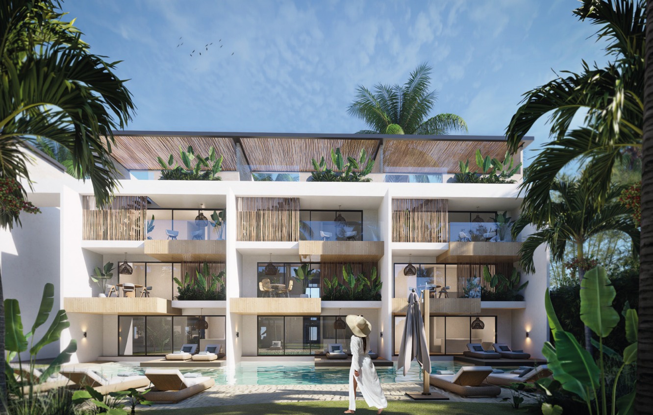 PROYECTO HABITAT BEACH GARDEN EN JUAN DOLIO, REPUBLICA DOMINICANA